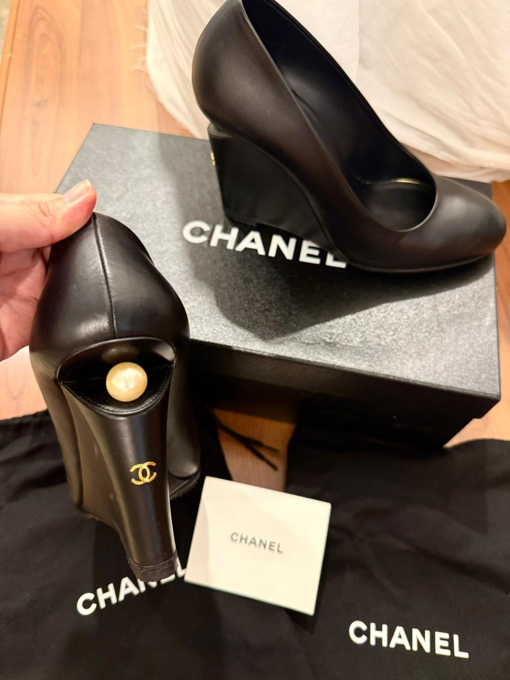 Chanel Wedge Heel (Size 6)