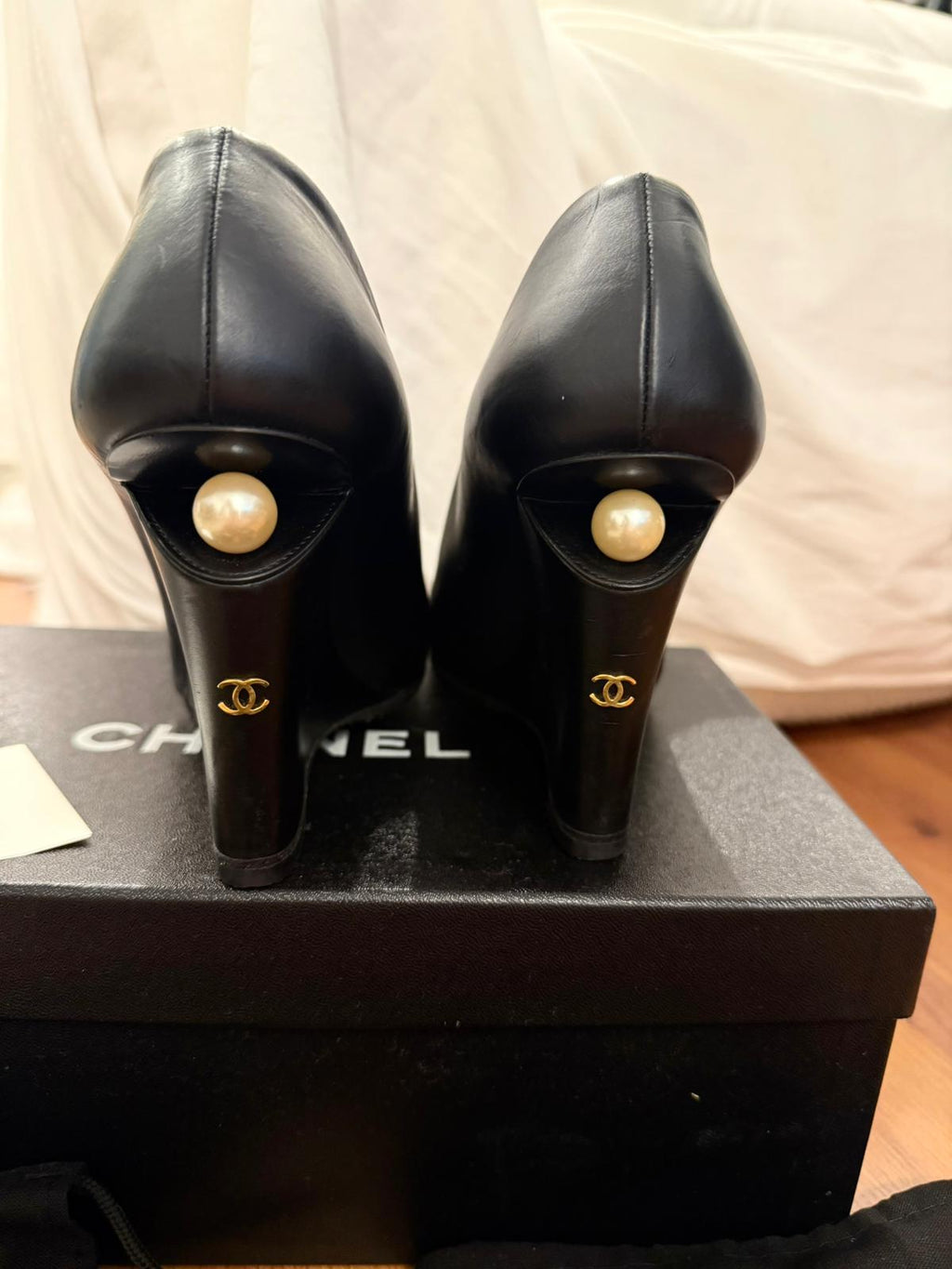 Chanel Wedge Heel (Size 6)