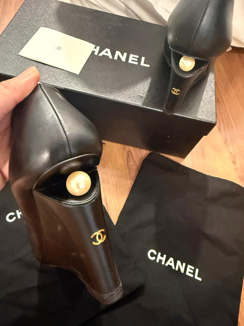 Chanel Wedge Heel (Size 6)