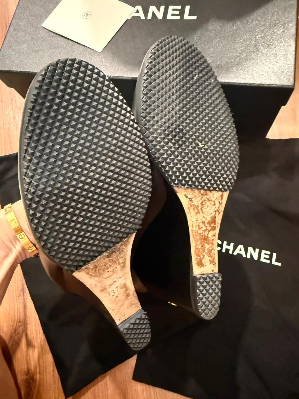 Chanel Wedge Heel (Size 6)