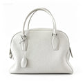 Off-White Leather Bowling Bag