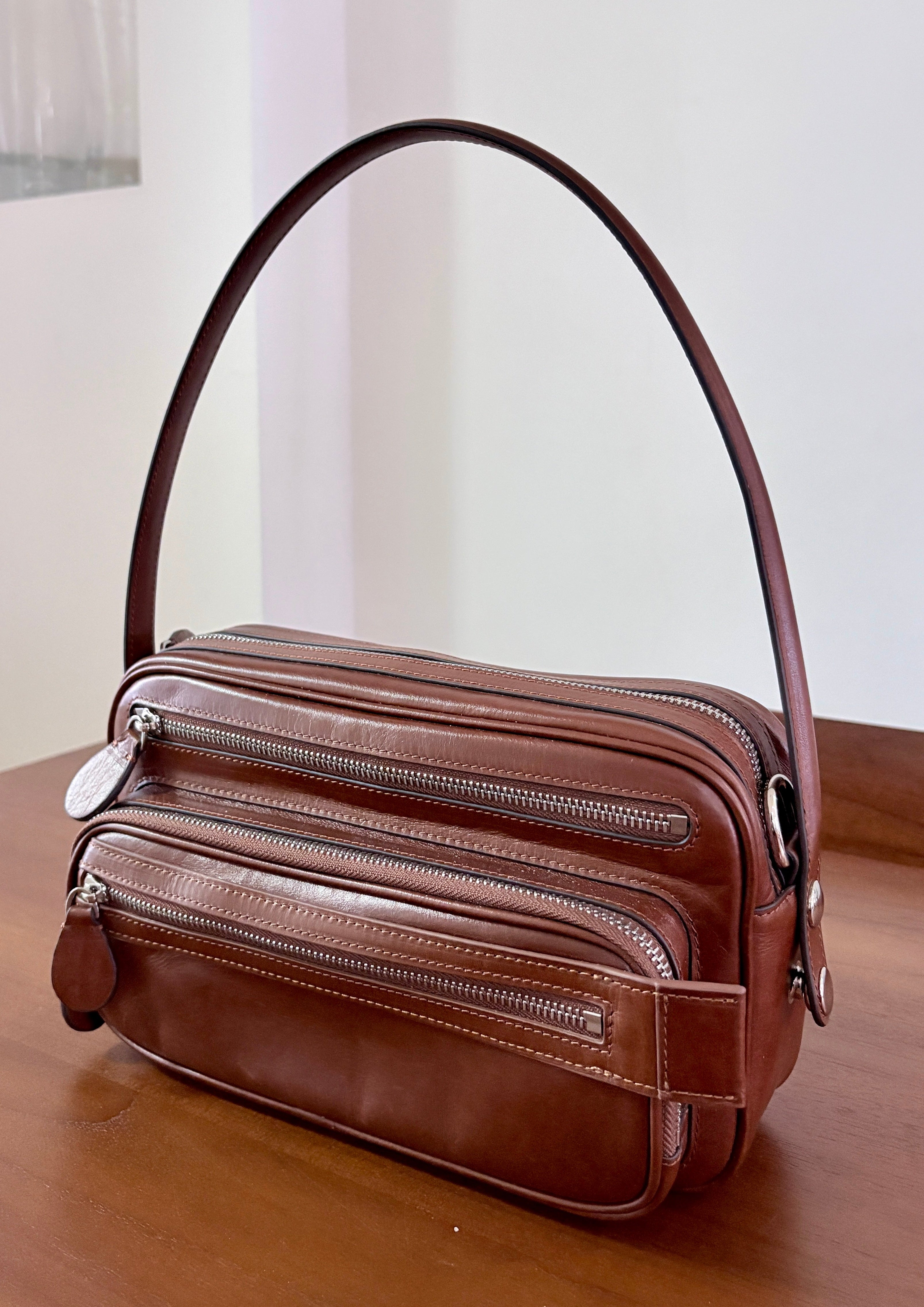 Cognac Brown Wayfarer Bag