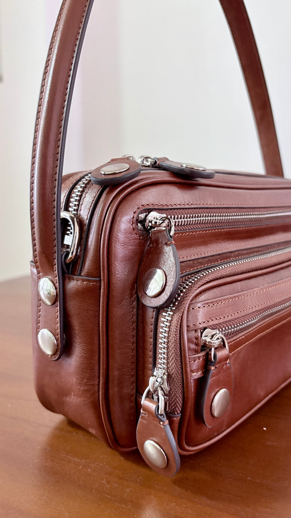 Cognac Brown Wayfarer Bag