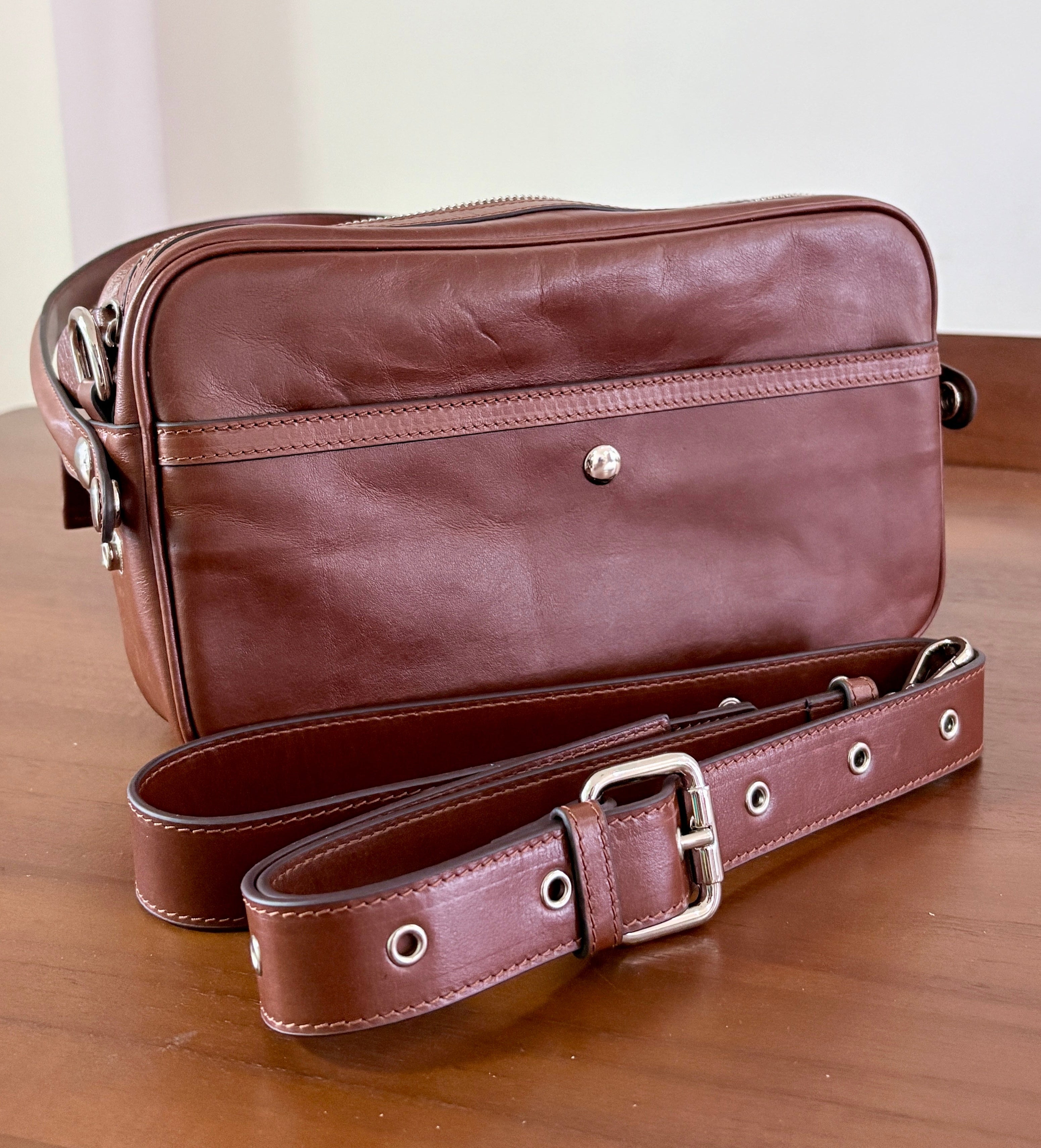 Cognac Brown Wayfarer Bag